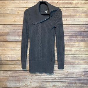 Guess Convertible Zip Cowl Neck